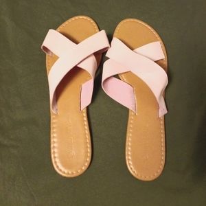 Pink sandals